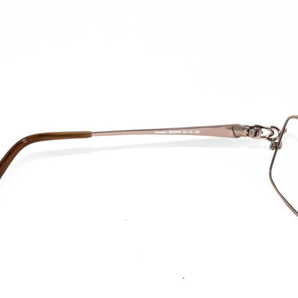 Jonathan Kate Women's Eyeglasses Xanadu Copper/Brown Rectangular Metal Frame Korea 52[]16 137