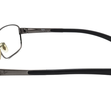 Ray-Ban Men's Sunglasses RB 3413 004 Gunmetal Rectangular Italy 59 mm