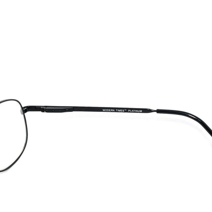 Modern Times Eyeglasses Platinum Comet Anti Silver Platinum Oval Metal Frame 52[]16 140