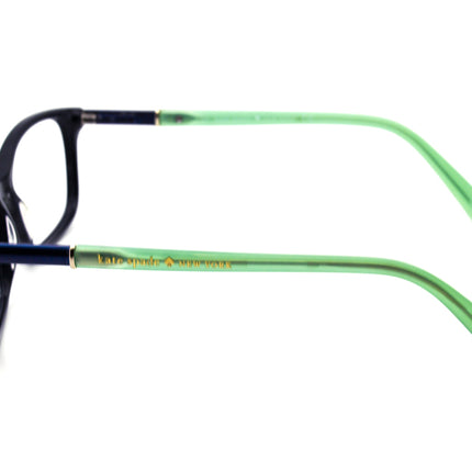 Kate Spade Women's Eyeglasses Catrina 0ERK Navy Blue/Mint Rectangular Frame 53[]15 135