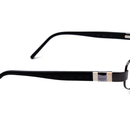 Coach Women's Eyeglasses Hope 213 Dark Gunmetal Rectangular Frame 53[]16 135