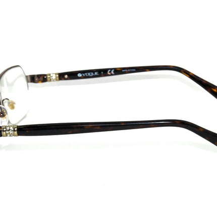 Vogue Women's Eyeglasses VO 3971-B 934 Brown Half Rim Frame 51[]16 135