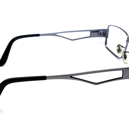 Ray-Ban Men's Eyeglasses RB 6166 2553 Gray Rectangular Metal Frame 52[]17 135