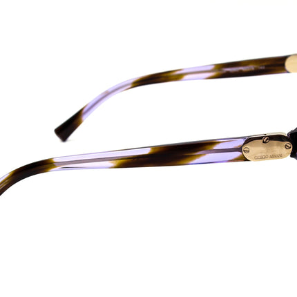 Giorgio Armani Women's Eyeglasses AR 7034 5242 Striped Violet B-Shape Frame Italy 54[]18 140
