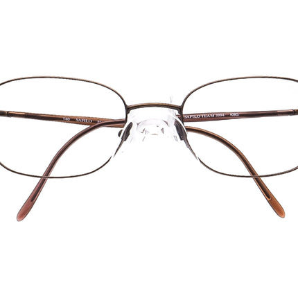 Safilo Men's Eyeglasses Team 3994 K8G Brown Oval Frame Italy 52[]19 140