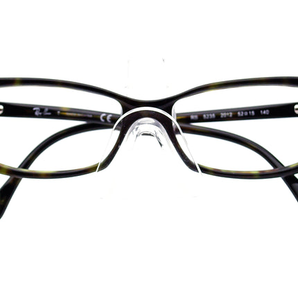 Ray-Ban Women's Eyeglasses RB 5235 2012 Tortoise Rectangular Frame 52[]15 140