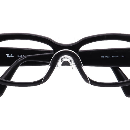 Ray-Ban Women's Sunglasses RB 4122 601 Black Rectangular Italy 50 mm