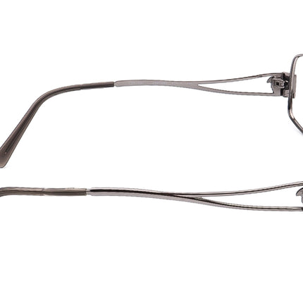 Versace Women's Sunglasses MOD. N81-H 89M/482 Gunmetal Rectangular Metal Italy 57 mm