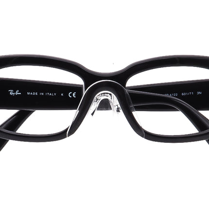 Ray-Ban Women's Sunglasses 4122 601/71 Black Rectangular Italy 50 mm