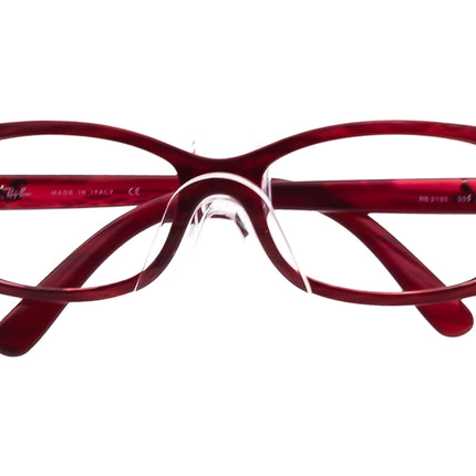 Ray-Ban Women's Sunglasses RB 2130 Rituals Pande 939 Burgundy Rectangular Italy 54 mm