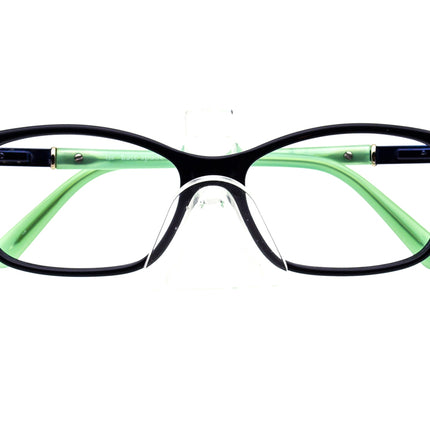 Kate Spade Women's Eyeglasses Catrina 0ERK Navy Blue/Mint Rectangular Frame 53[]15 135