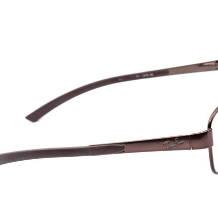 Ray-Ban Sunglasses RB 3413 014/51 Brown Rectangular Metal Italy 59 mm
