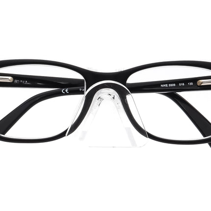 Nike Small Eyeglasses 5509 018 Black/Gray Rectangular Frame 48[]17 130