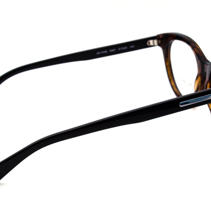 Giorgio Armani Women's Eyeglasses AR 7048 5297 Brown Marble & Black Cat Eye Frame Italy 51[]20 140