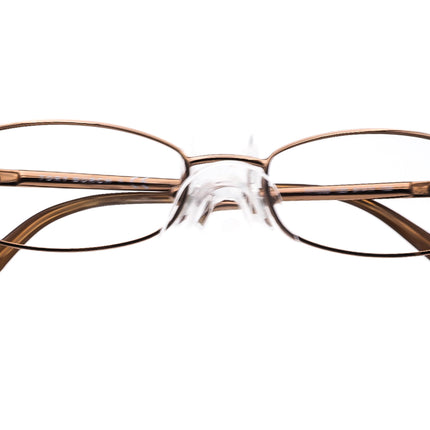 Tory Burch Women's Eyeglasses TY1009 120 Light Brown Oval Metal Frame 51[]17 135