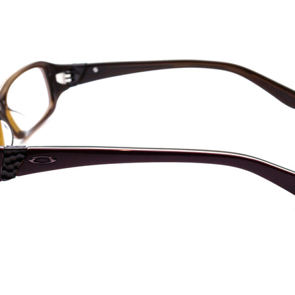 Oakley Women's Eyeglasses OX1037-0351 Hearsay Merlot (Dark Burgundy) Rectangular Frame 51[]15 131
