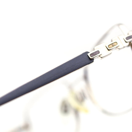 Charmant Women's Eyeglasses CH10845 GR Pure Titanium Silver/Purple Rectangular Frame 53[]17 140