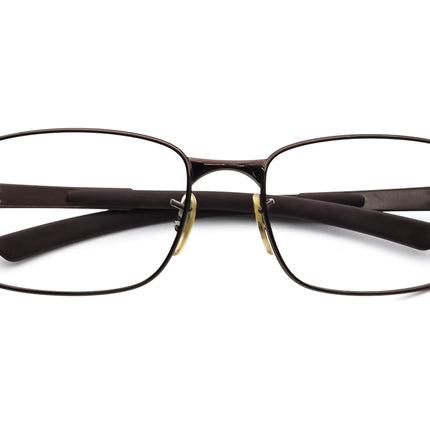 Ray-Ban Men's Sunglasses RB 3413 014 Brown Rectangular Metal 59 mm