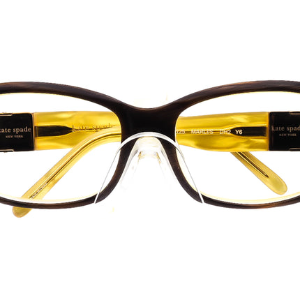 Kate Spade Women's Sunglasses MARLI/S DH2 Y6 Tortoise/Yellow Rectangular 53 mm