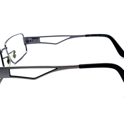 Ray-Ban Men's Eyeglasses RB 6166 2553 Gray Rectangular Metal Frame 52[]17 135