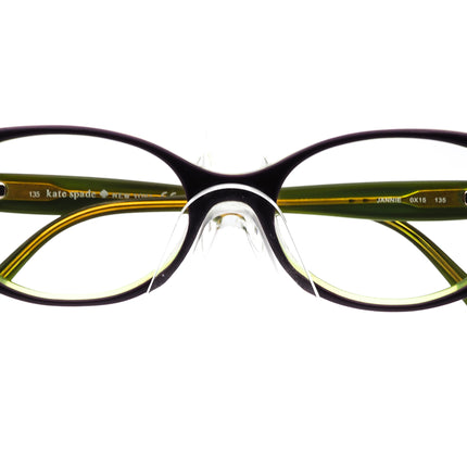 Kate Spade Women's Eyeglasses Jannie 0X15 Dark purple Oval Frame 51[]17 135