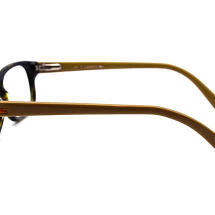 Lacoste Eyeglasses L3606 214 Tortoise & Brown Rectangular Frame 49[]16 130