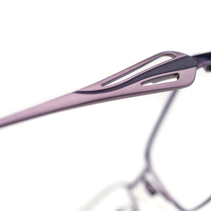 Charmant Women's Eyeglasses CH2078 PU Pure Titanium Purple Rectangular Frame 52[]16 135