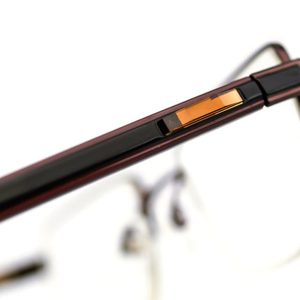 Daniel Swarovski Eyeglasses S162 40 6052 Brown/Black Half Rim Frame Austria 51[]21 135