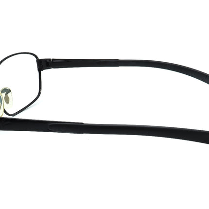 Ray-Ban Sunglasses RB 3413 002 Black Rectangular Metal 59 mm