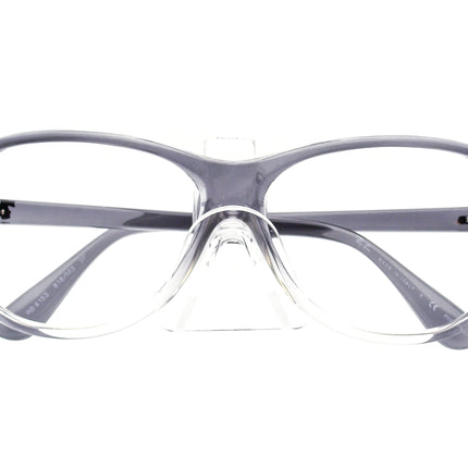 Ray-Ban Women's Sunglasses RB 4153 818 Gray Clear Fade Oval Italy 62 mm