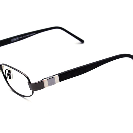 Coach Women's Eyeglasses Hope 213 Dark Gunmetal Rectangular Frame 53[]16 135