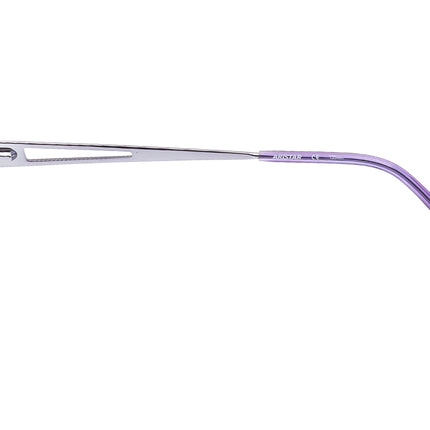 Charmant Women's Eyeglasses AR16316 Aristar Color-577 Purple Rectangular Metal Frame 49[]18 135