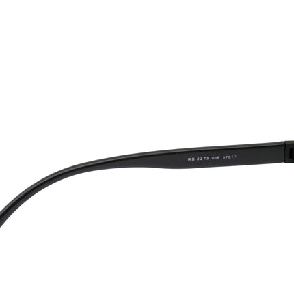 Ray-Ban Men's Sunglasses RB 3273 006 Black Pilot Italy 57 mm