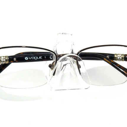Vogue Women's Eyeglasses VO 3971-B 934 Brown Half Rim Frame 51[]16 135