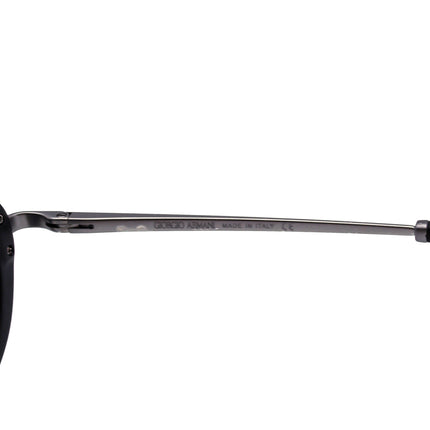 Giorgio Armani Women's Eyeglasses AR7046 5042 Satin Black & Gunmetal Cat Eye Frame Italy 52[]16 140