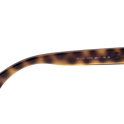 Ray-Ban Women's Sunglasses RB 4101F 710/71 Tortoise Rectangular 55 mm