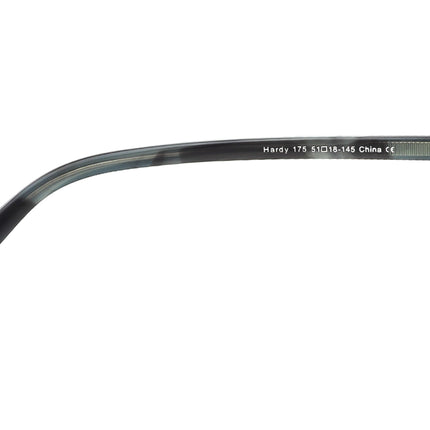 Warby Parker Eyeglasses Hardy 175 Striped Pacific (Blue) Square Frame 51[]18 145