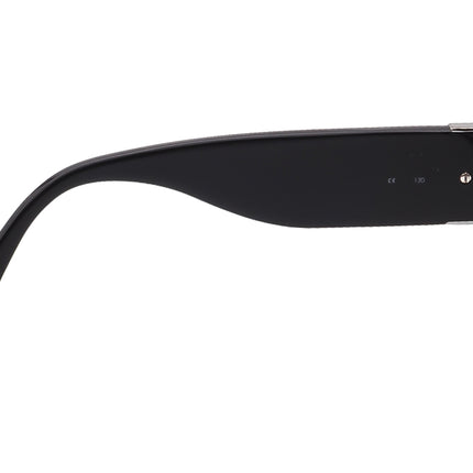 Coach Women's Sunglasses Jenni S469 Black Rectangular 58 mm