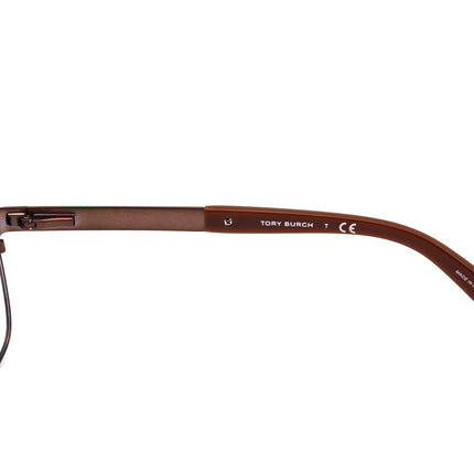 Tory Burch Women's Eyeglasses TY 1046 3141 Satin Bronze B-Shape Frame 52[]16 135