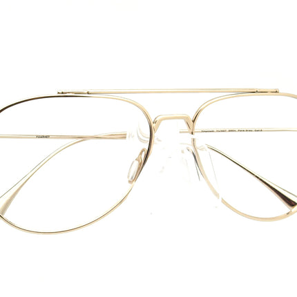 Vuarnet Sunglasses Titanium V11627 0004 Pure Grey Cat. 3 Gold Pilot 58 mm