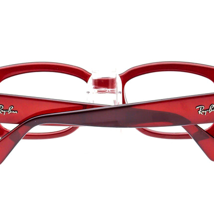 Ray-Ban Women's Sunglasses RB 4122 735/8G Red Rectangular 50 mm
