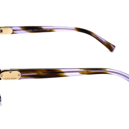 Giorgio Armani Women's Eyeglasses AR 7034 5242 Striped Violet B-Shape Frame Italy 54[]18 140