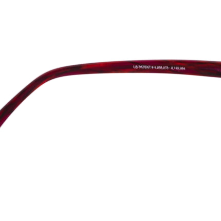 Maui Jim Sunglasses MJ 101 13 Burgundy Oval Italy 55 mm