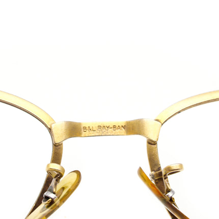 Ray-Ban (B&L) Vintage Sunglasses W2851 NYAS Gold/Tortoise Oval 51 mm
