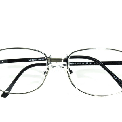 Modern Times Eyeglasses Platinum Comet Anti Silver Platinum Oval Metal Frame 52[]16 140