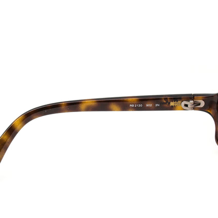 Ray-Ban Sunglasses RB 2130 902 Tortoise Rectangular Italy 54 mm
