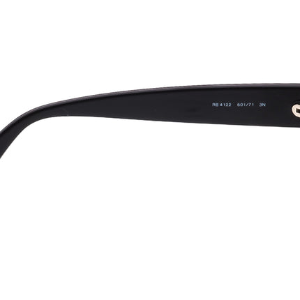Ray-Ban Women's Sunglasses 4122 601/71 Black Rectangular Italy 50 mm