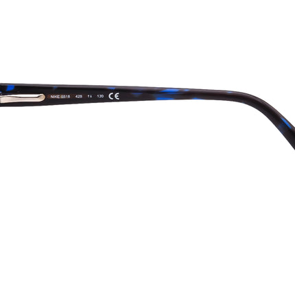 Nike Eyeglasses 5518 428 Blue Rectangular Frame 49[]15 130