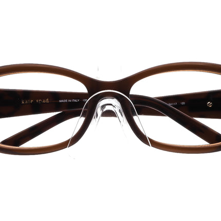 Kate Spade Women's Sunglasses DEE/S 01W0 Y6 Brown Tortoise Oval Italy 54 mm