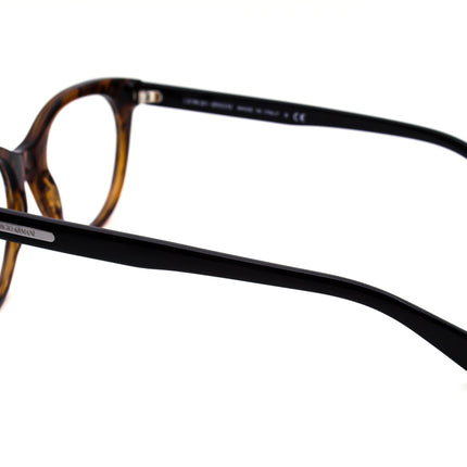 Giorgio Armani Women's Eyeglasses AR 7048 5297 Brown Marble & Black Cat Eye Frame Italy 51[]20 140